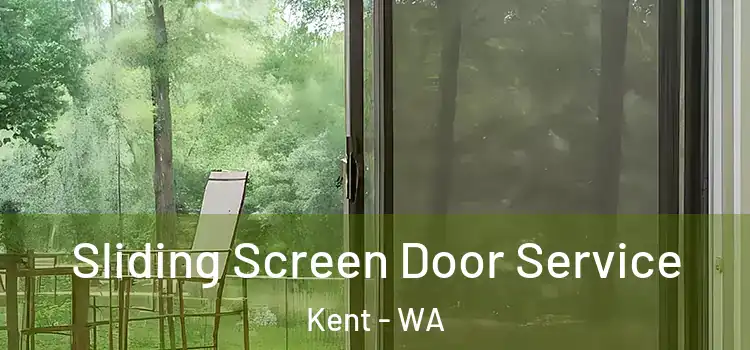 Sliding Screen Door Service Kent - WA
